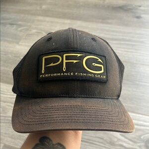 Brown Performance Fishing Gear Cap